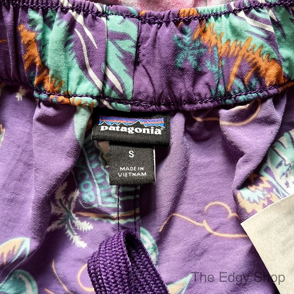Patagonia | Barely Baggies Shorts Taco Stand Palm Tree Print - Picture 5 of 7